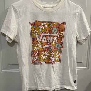 Vans T-shirt with floral pattern